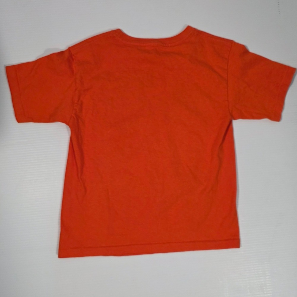 Nickelodeon 90s Characters Graphic Tee Orange Cotton Small Rugrats Hey Arnold - Picture 2 of 5